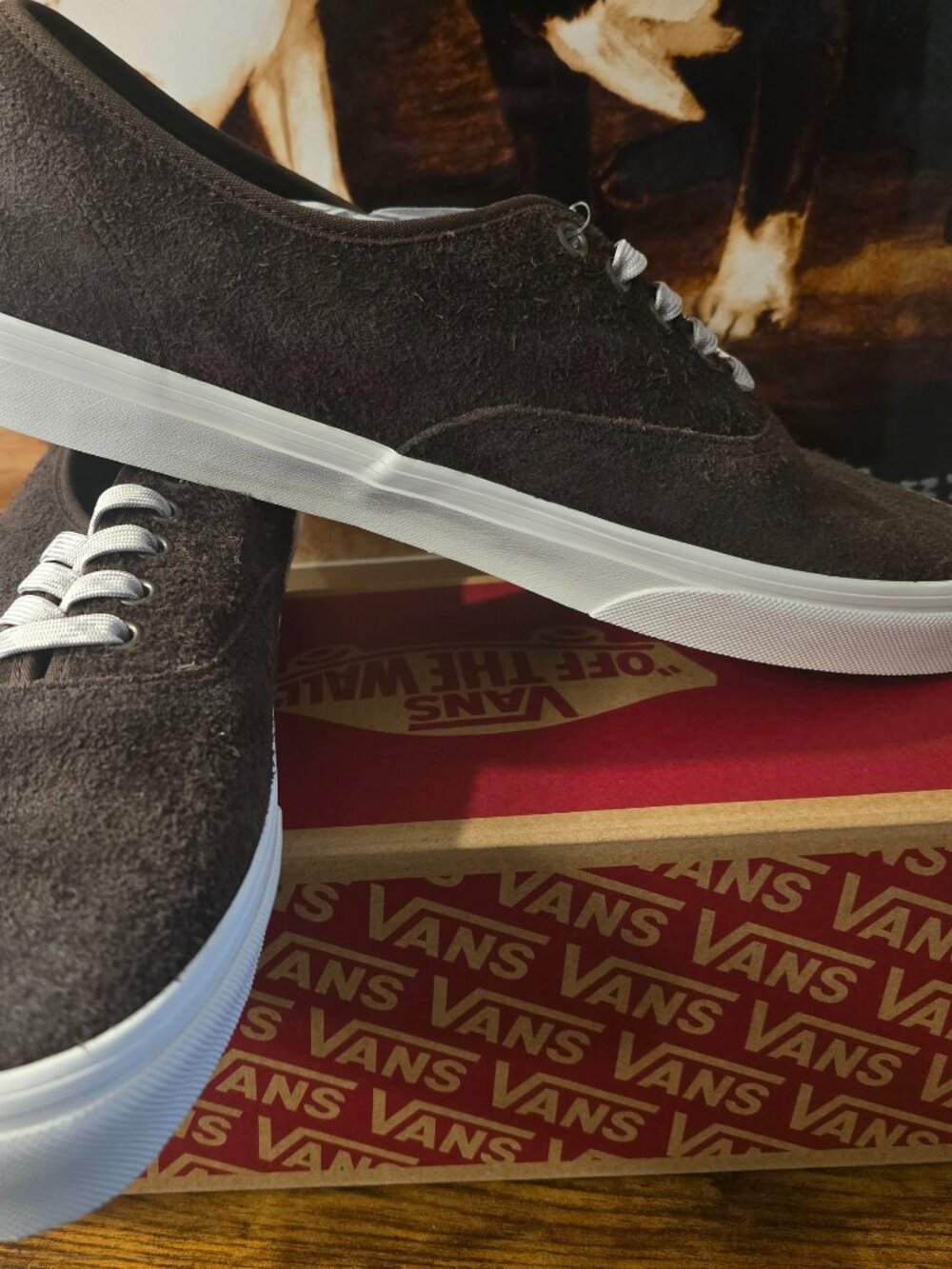 VANS Authentic Classic Skate Shoes HIKER BROWN SUEDE 2026 VN000D7YBF0 Mens 10 US